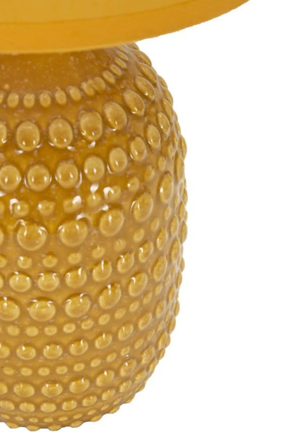 Lampe de chevet Ocre en céramique avec abat-jour Ocre
