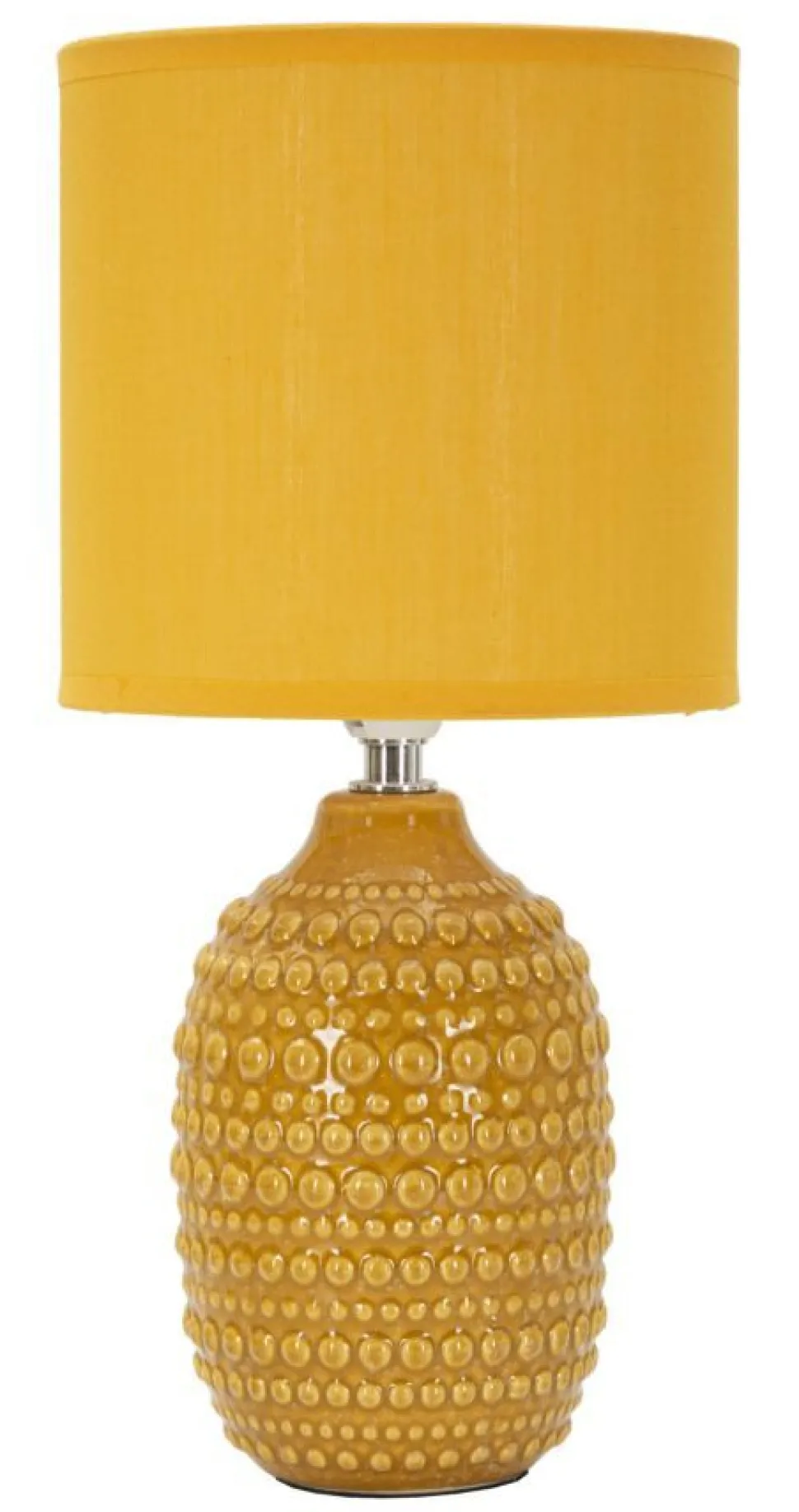 Lampe de chevet Ocre en céramique avec abat-jour Ocre