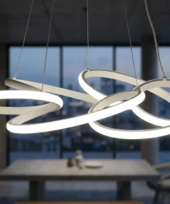 Lampe de plafond Glovy blanche LED