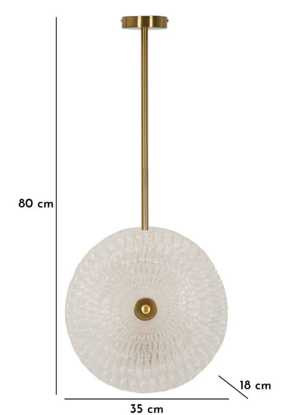 Lampe de plafond métal doré abat-jours en verre décorés reliefs