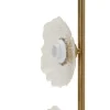 Lampe de plafond verticale Emily Verre transparent structure dorée