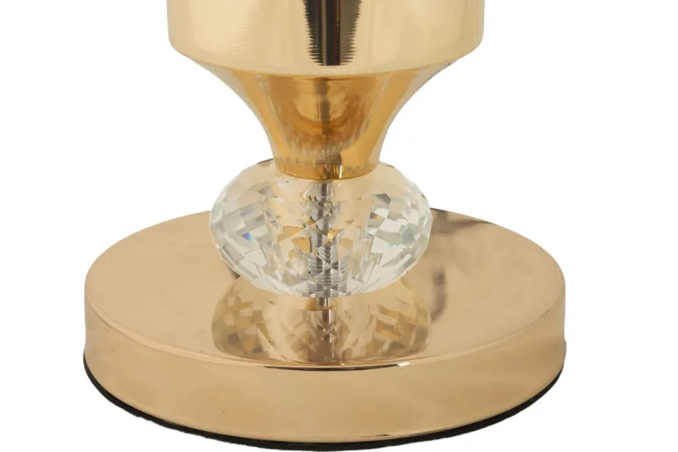 Lampe de table Gipsy Dorée et Blanche