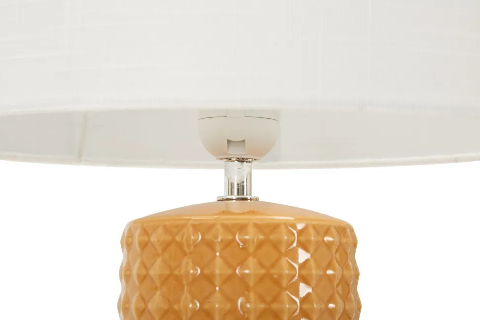 Lampe de table Gliss céramique Moutarde