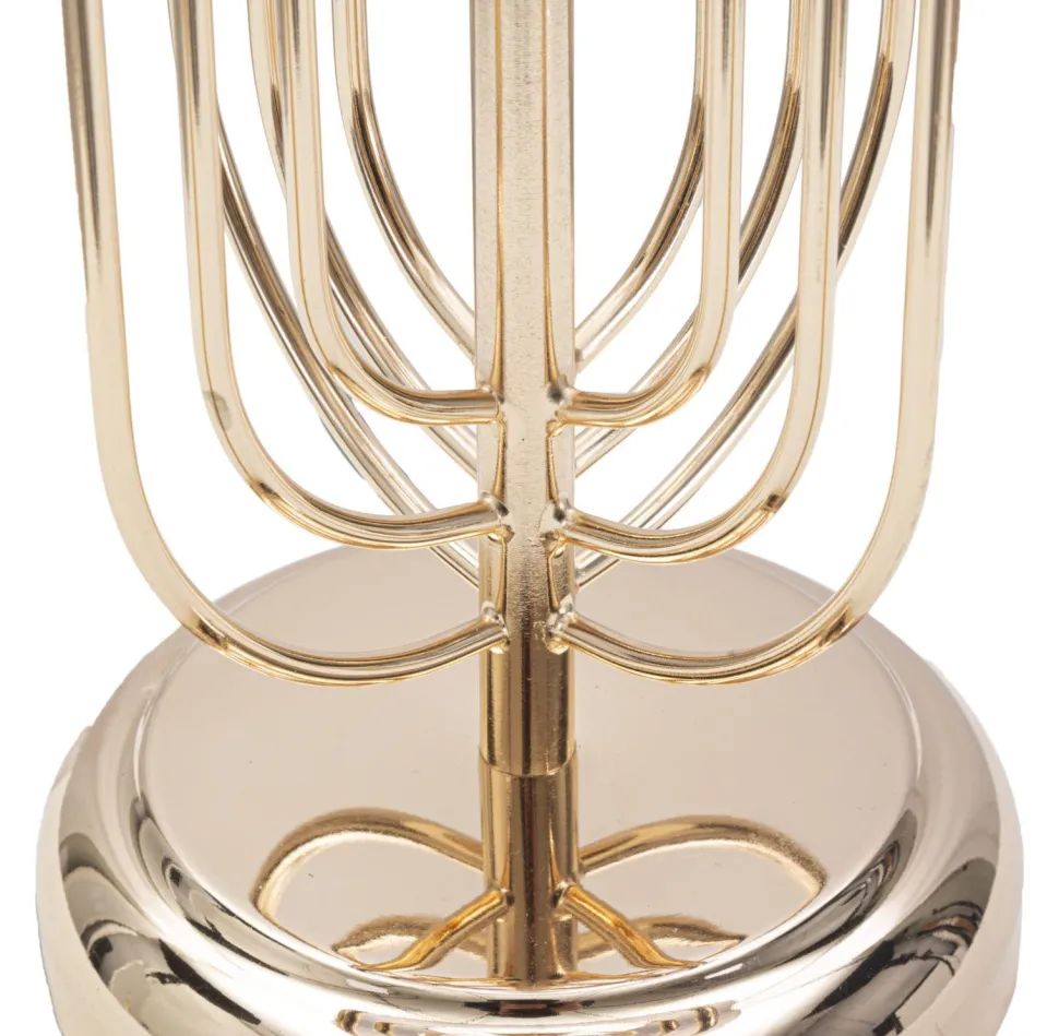 Lampe de table Krista Métal Doré abat-jour Tissu Rose