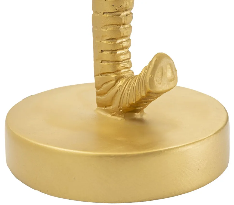 Lampe de table éléphant métal noir et abat-jour tissu noir