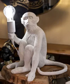 Lampe de table Monkey Blanc