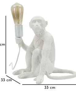 Lampe de table Monkey Blanc