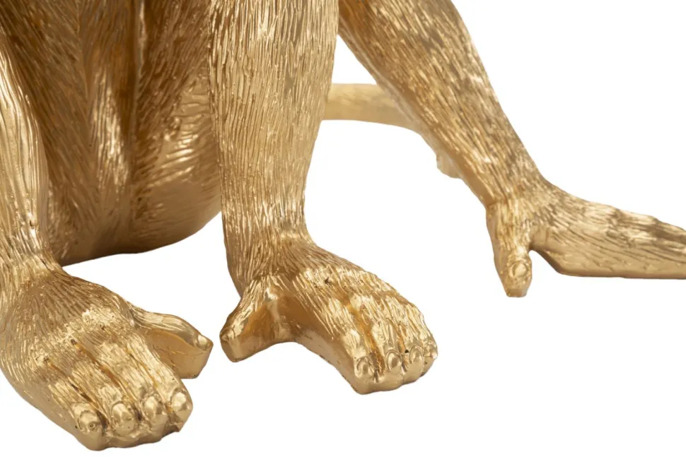 Lampe de table Monkey finition dorée