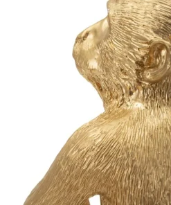 Lampe de table Monkey finition dorée