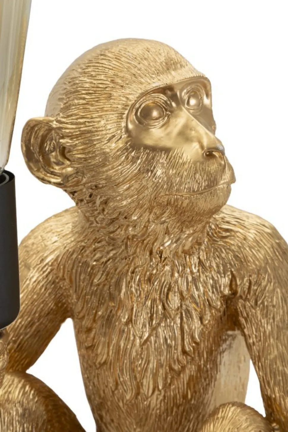 Lampe de table Monkey finition dorée