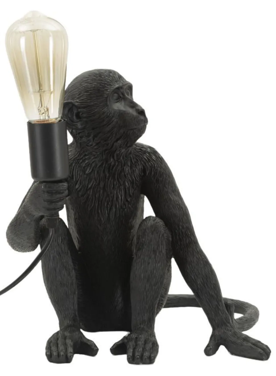 Lampe de table Singe noir