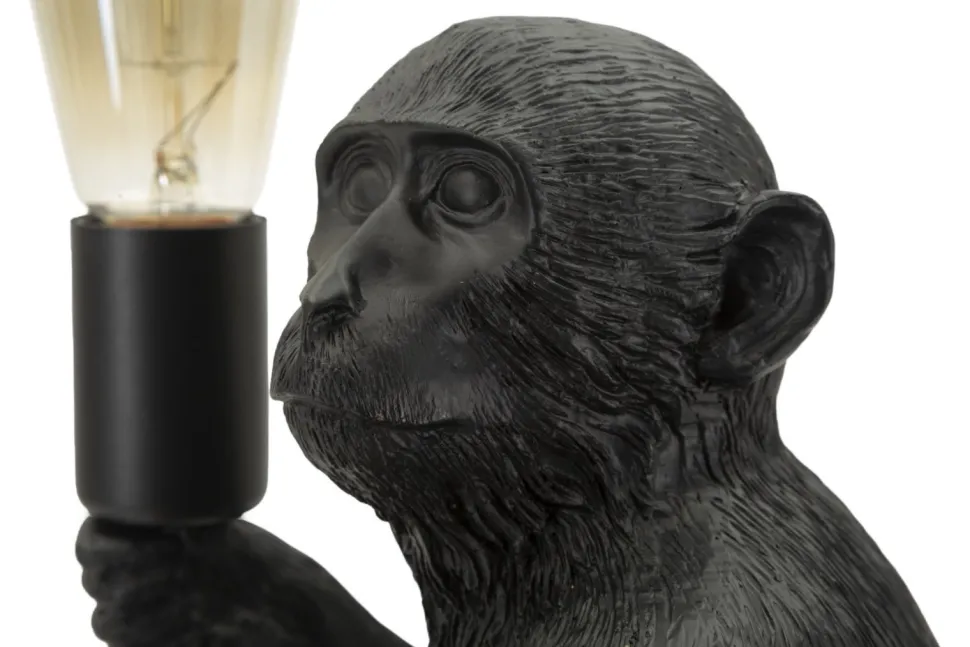 Lampe de table Singe noir