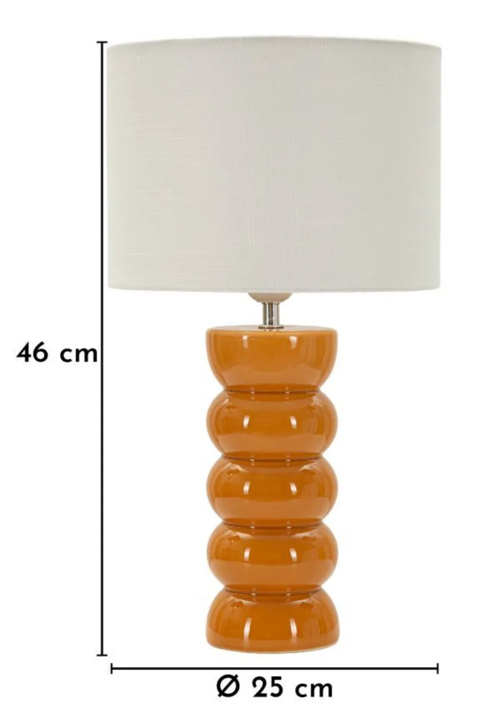 Lampe de table Torr Moutarde