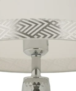 Lampe de table Tour Argentée