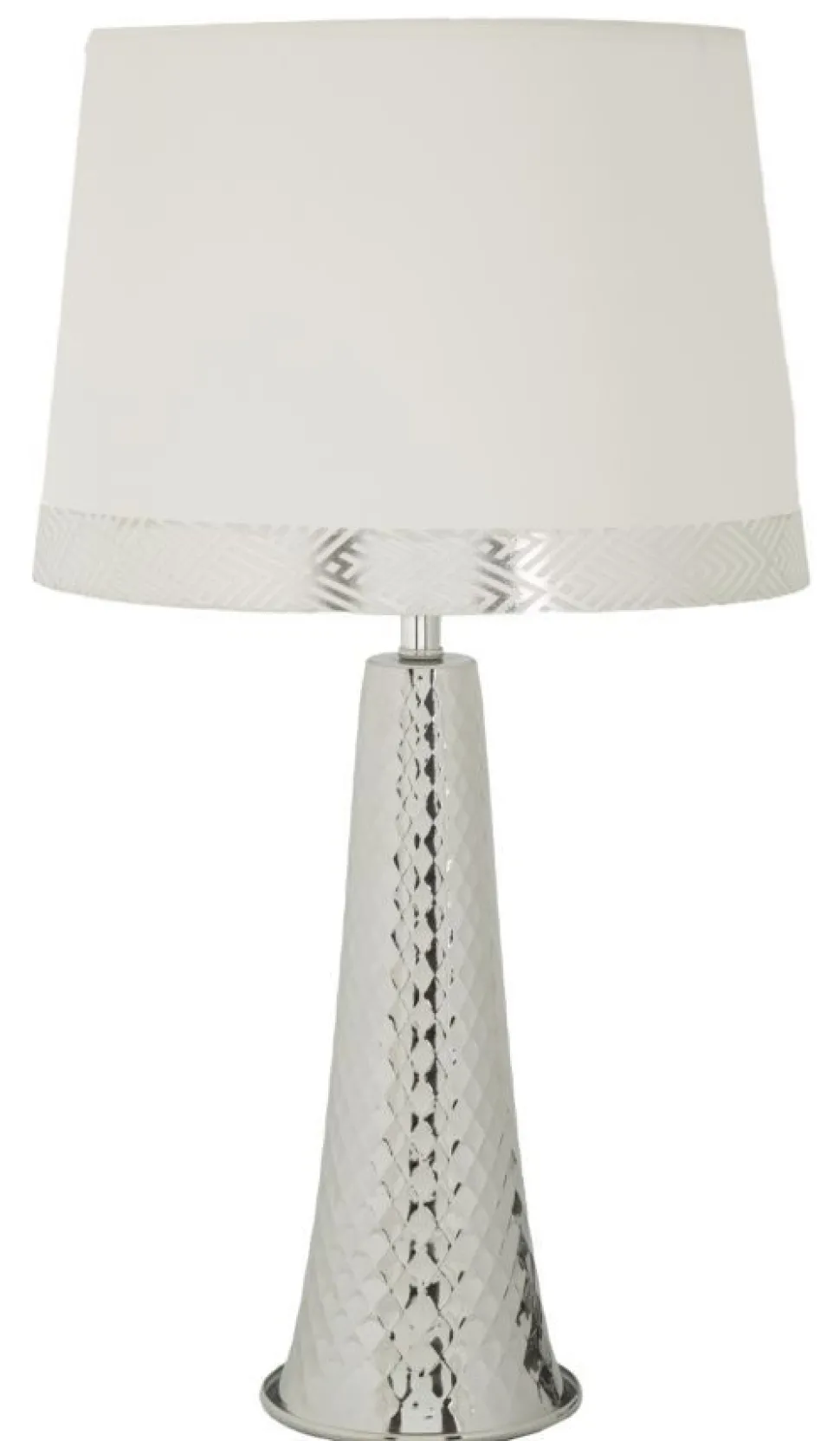 Lampe de table Tour Argentée