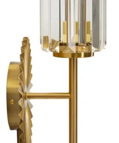 Lampe murale Tirana Verre et Laiton