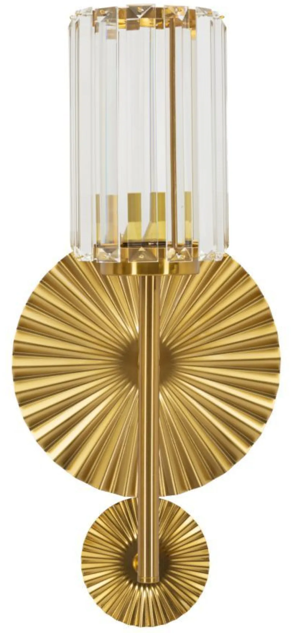 Lampe murale Tirana Verre et Laiton
