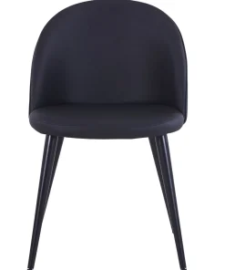 Lot de 4 chaises Maury Simili P.U. Noir