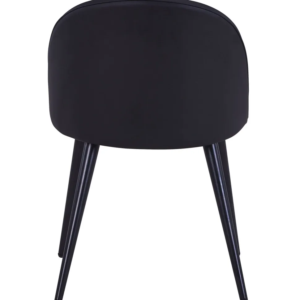 Lot de 4 chaises Maury Simili P.U. Noir
