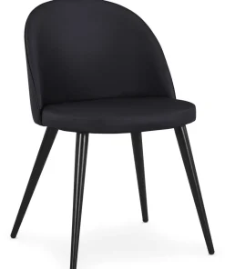 Lot de 2 chaises Maury Simili P.U. Noir