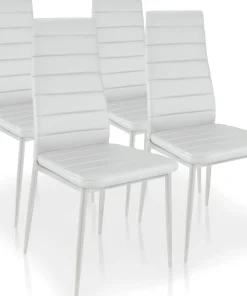 Lot de 4 chaises Stratus Blanc