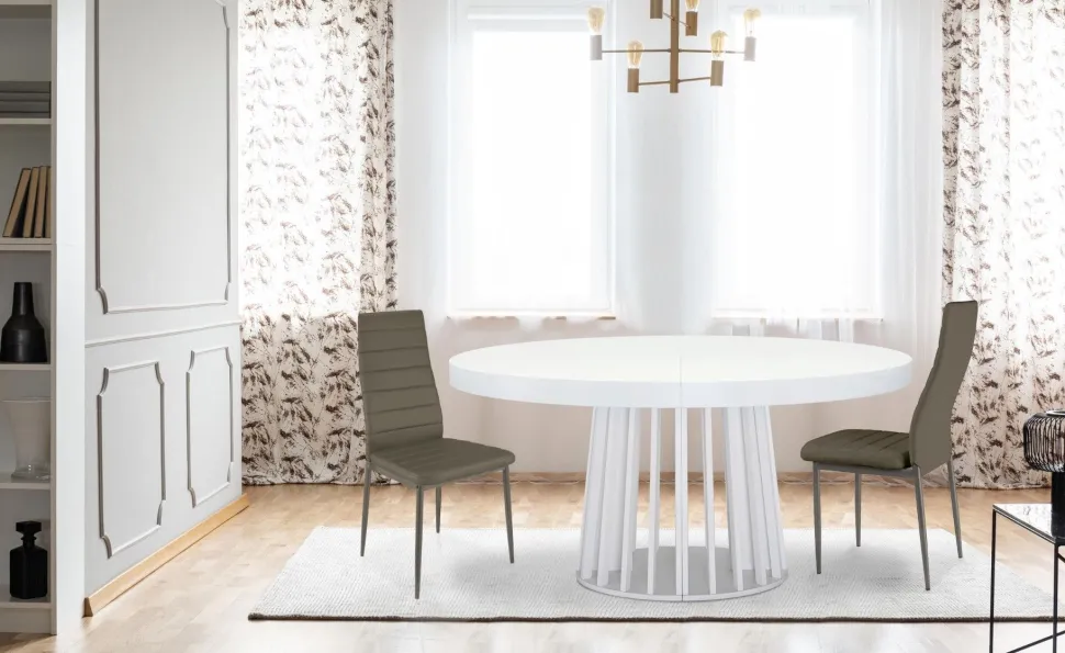 Lot de 4 chaises Stratus Taupe