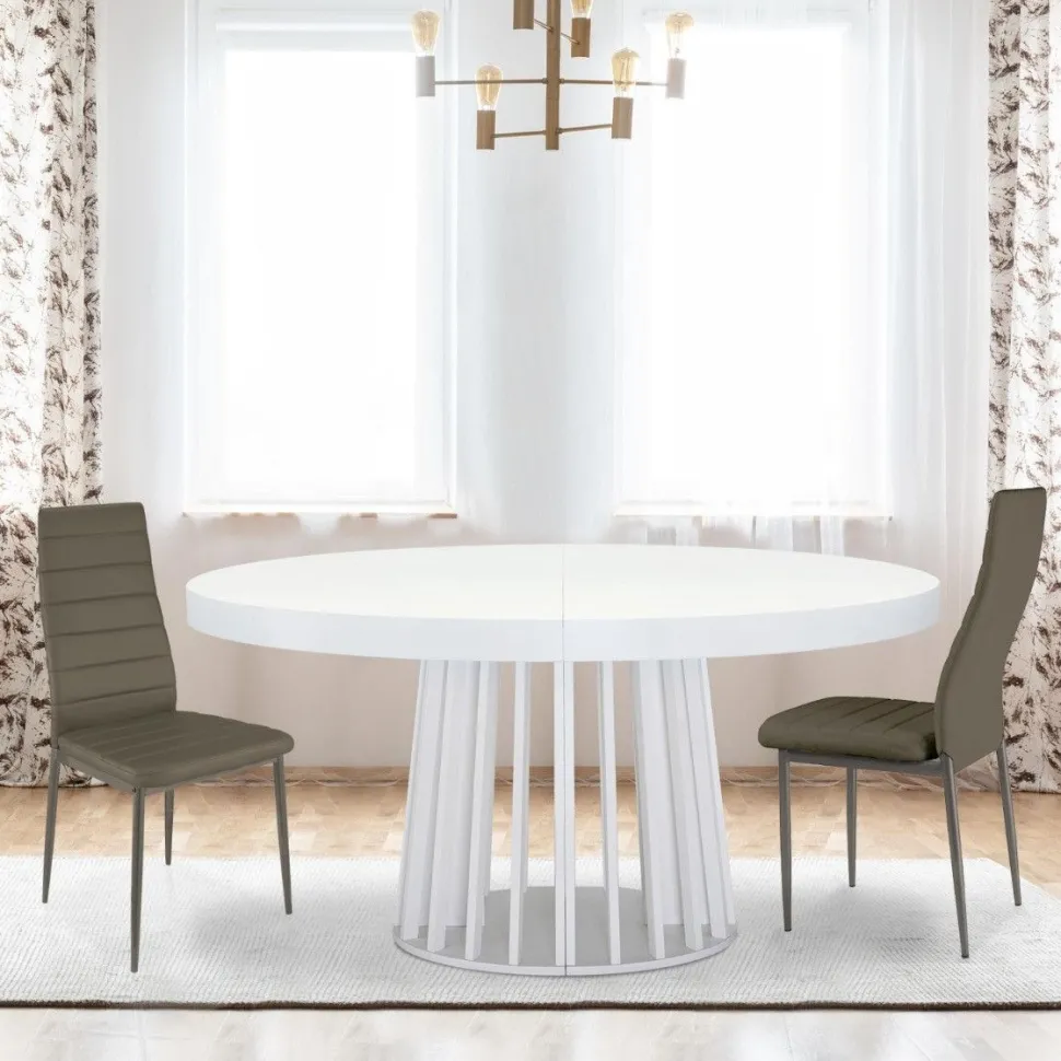 Lot de 4 chaises Stratus Taupe