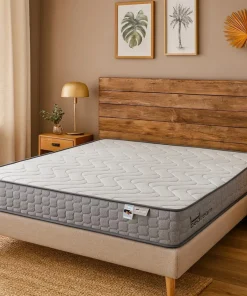 Matelas à ressorts ensachés 23cm Bedream accueil moelleux et soutien ferme 160x200cm