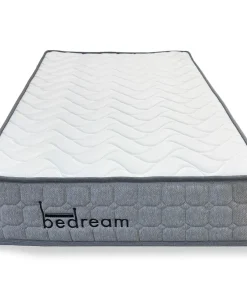 Matelas à ressorts ensachés 23cm Bedream accueil moelleux et soutien ferme 90x190cm