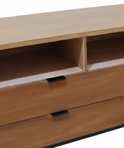 Meuble TV Panara L150cm Bois d'acacia patiné