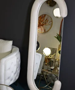 Miroir mural Chantal M.D.F. Velours Crème