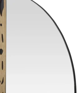 Miroir mural formes douces M.D.F multicolore
