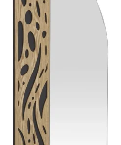 Miroir mural formes douces M.D.F multicolore