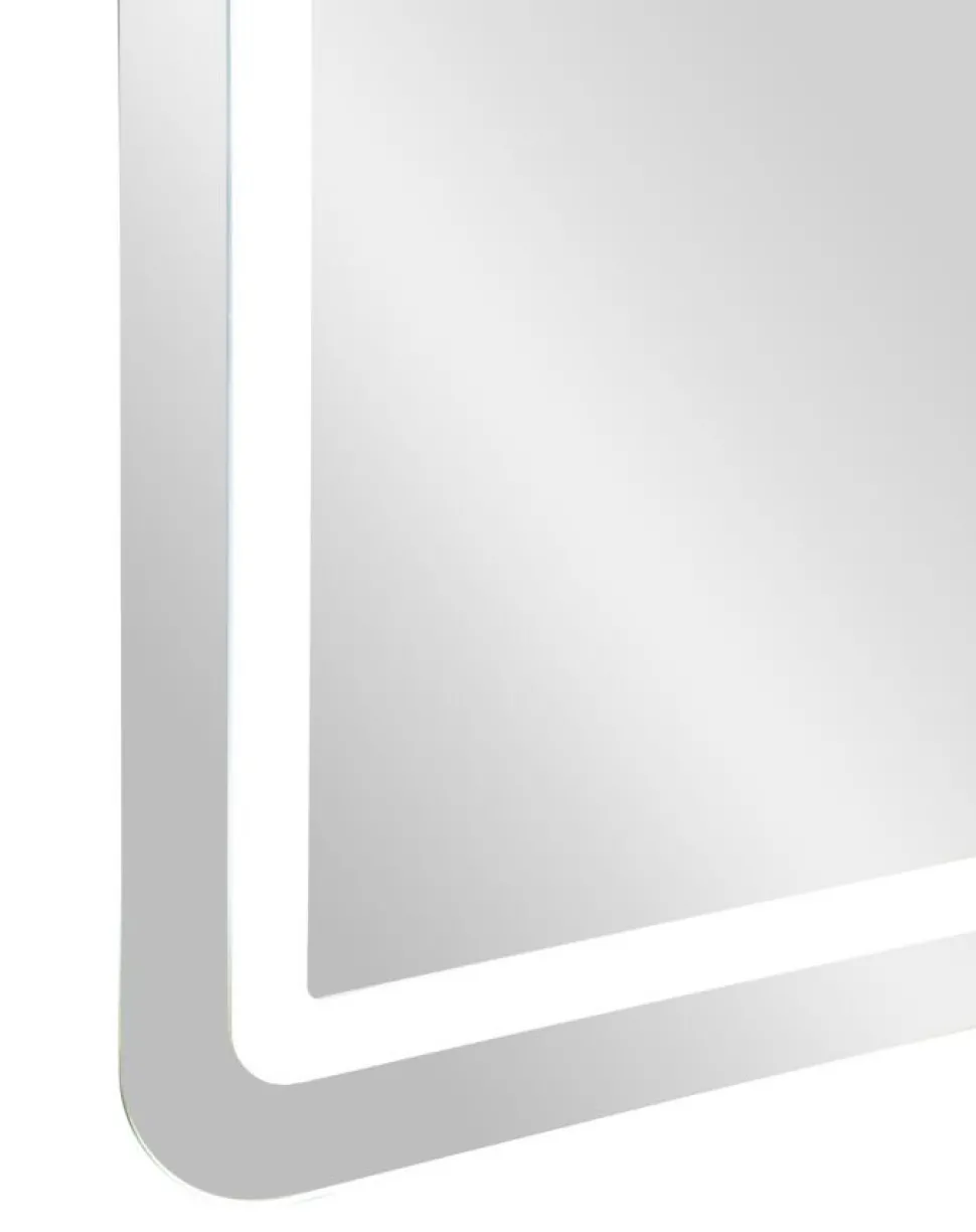 Miroir mural LED rectangulaire Simple
