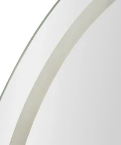 Miroir mural ovale LED 60x80 cm