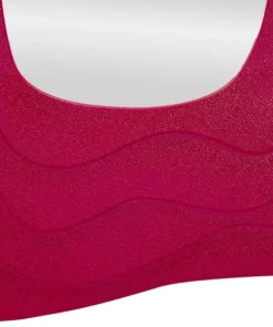 Miroir mural sinueux Dafne M.D.F Fuchsia et Verre