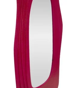 Miroir mural sinueux Dafne M.D.F Fuchsia et Verre