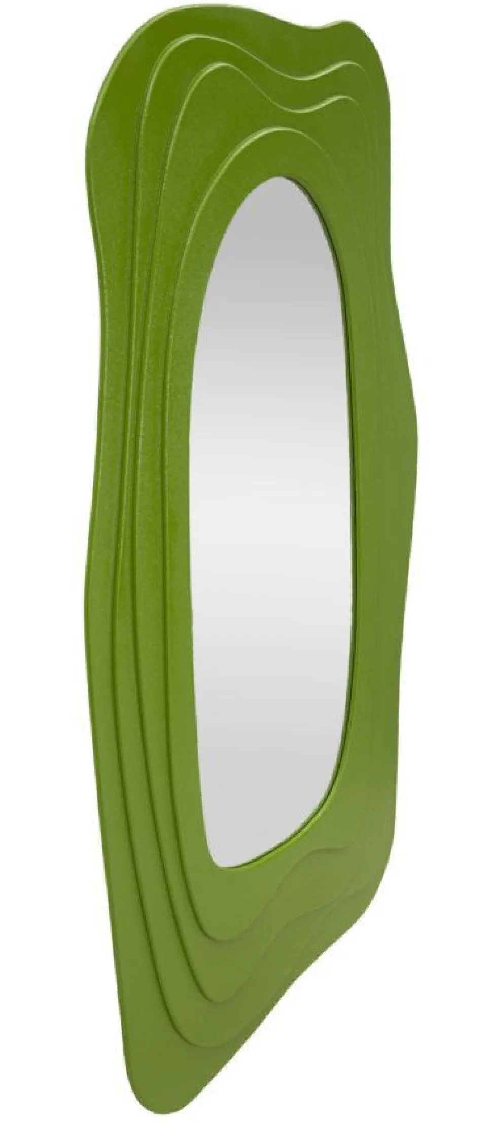 Miroir mural sinueux Dafne M.D.F Vert éclatant verre
