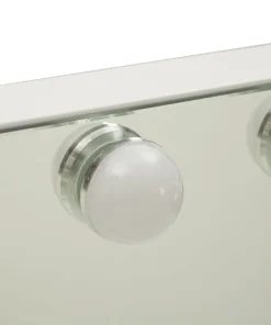 Miroir sur pied Hollywood avec LED