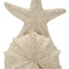 Objet décoratif en coquillage et étoile de mer finition Sable naturel