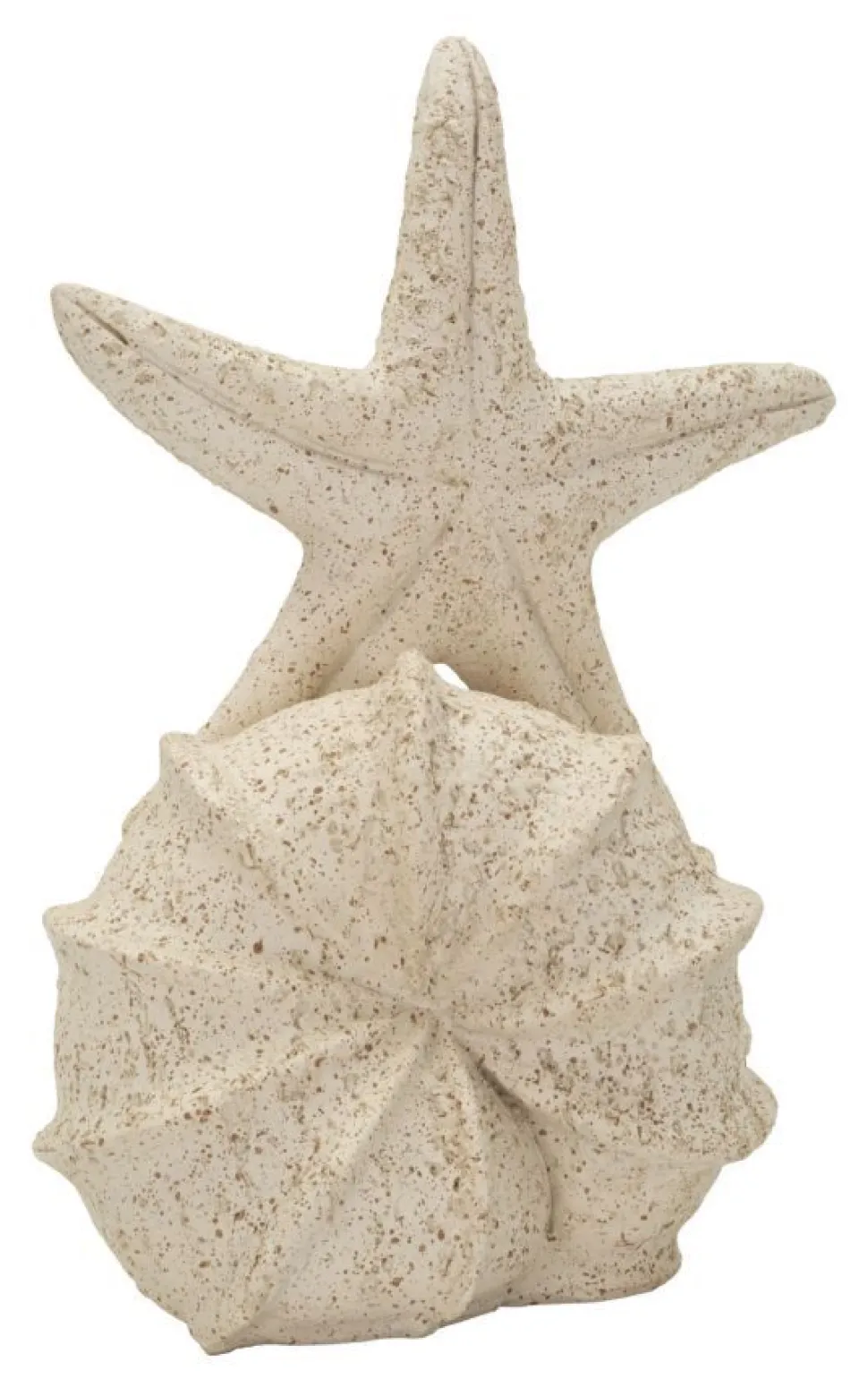 Objet décoratif en coquillage et étoile de mer finition Sable naturel