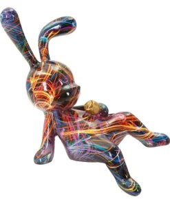 Objet décoratif Lapin Pop coloré