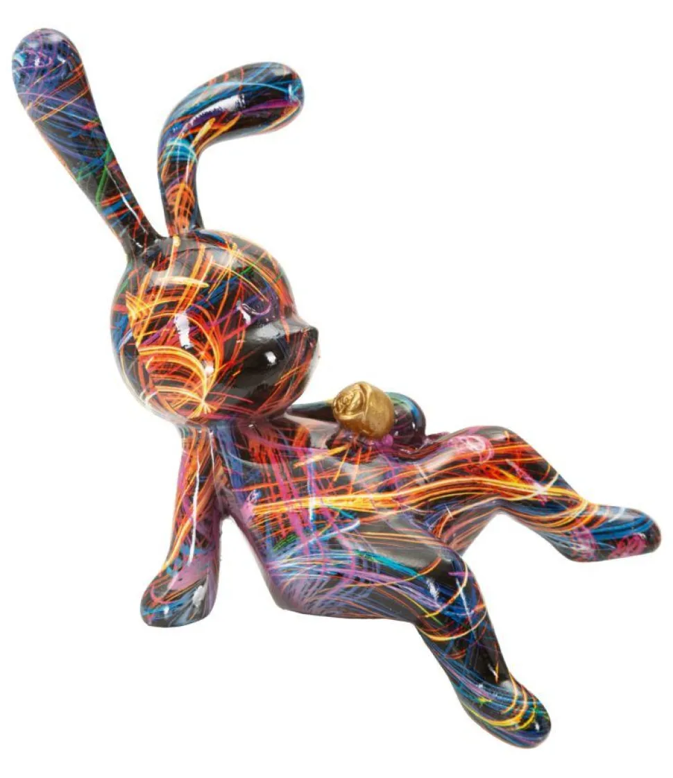 Objet décoratif Lapin Pop coloré
