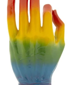 Objet décoratif Rainbow OK Main en céramique multicolore