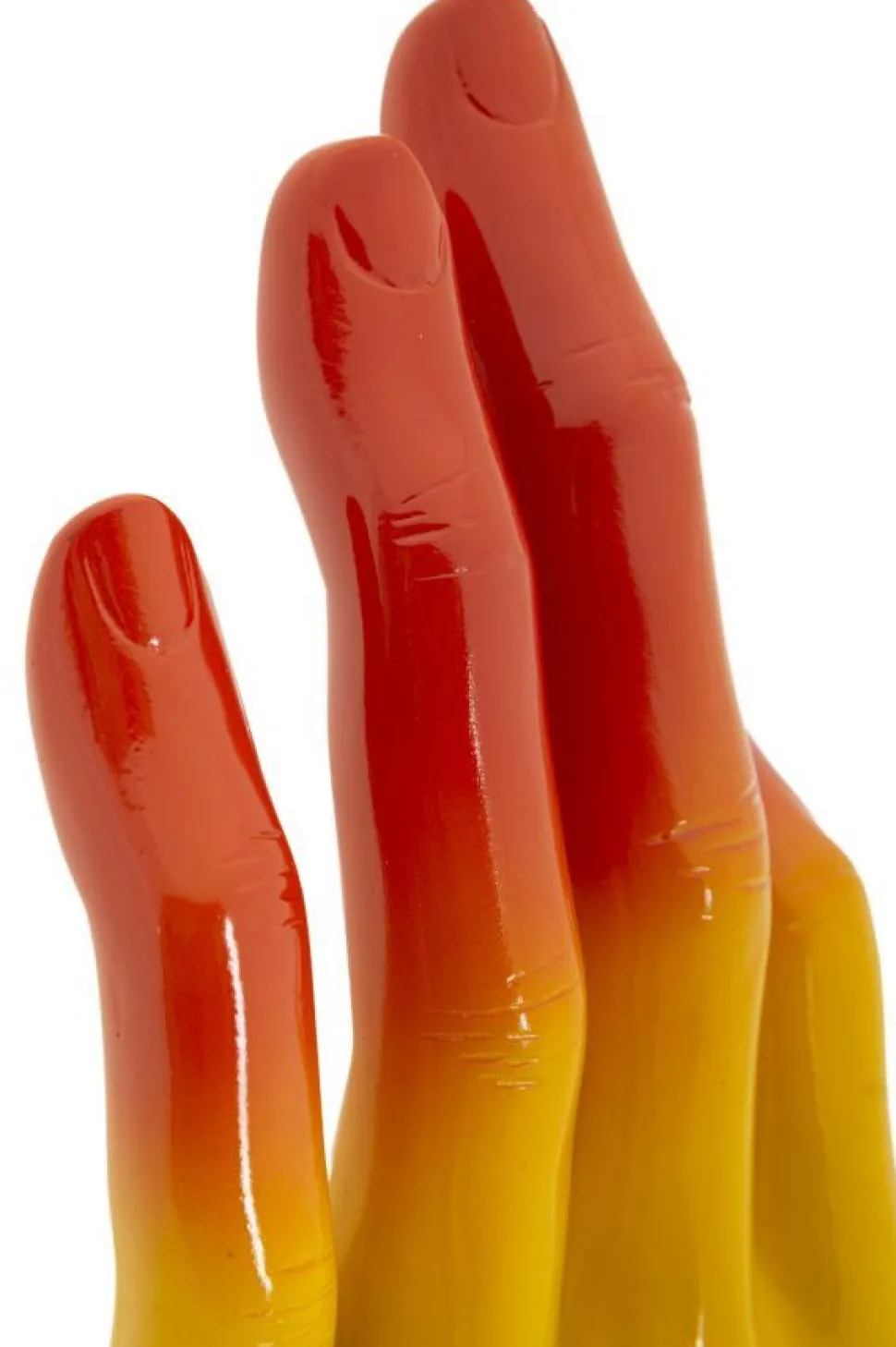 Objet décoratif Rainbow OK Main en céramique multicolore