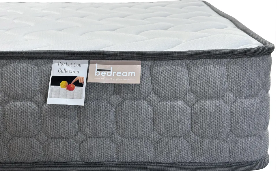 Pack Lit-coffre design boule Bilbola + Matelas Bedream 160x200cm Velours Taupe