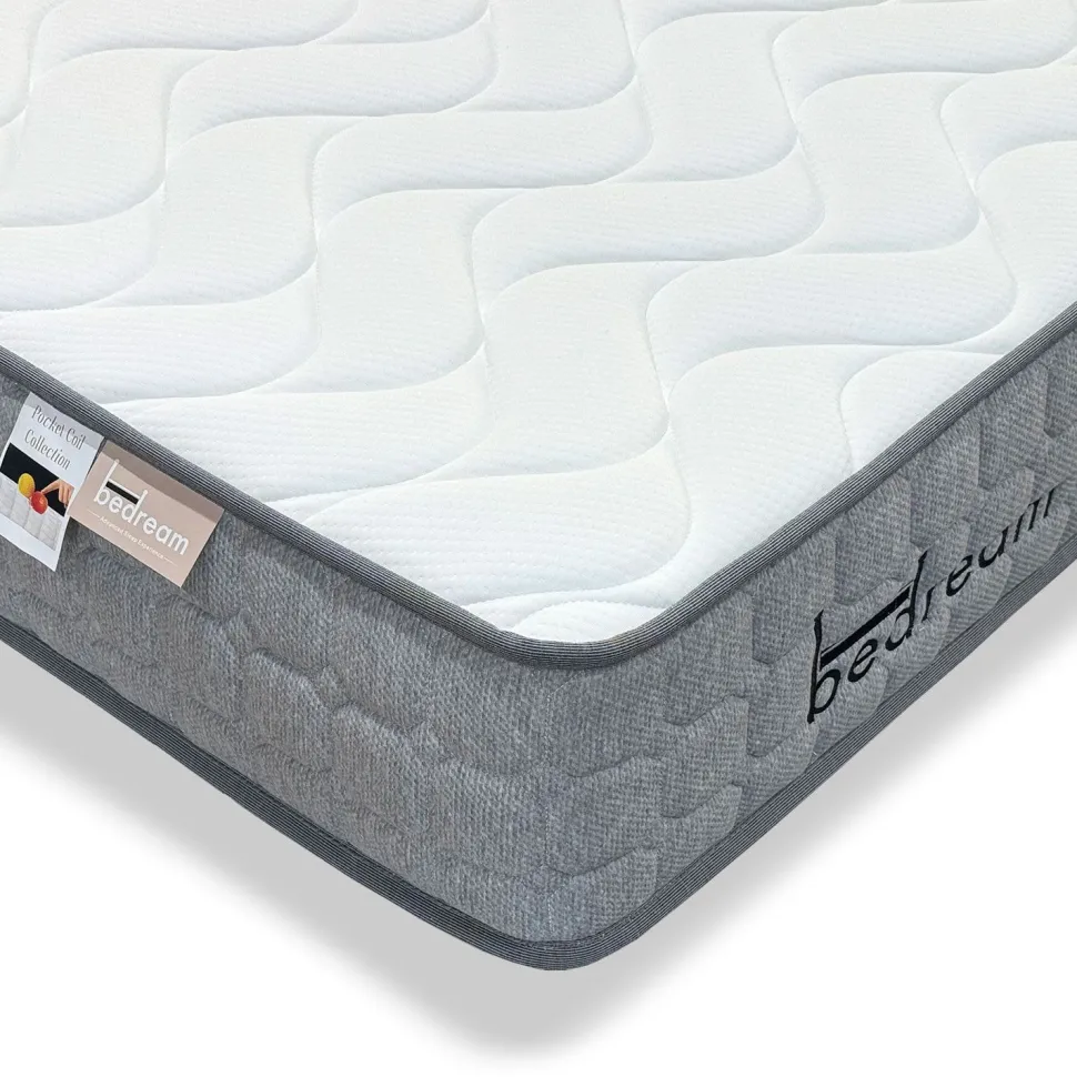Pack Lit-coffre design boule Bilbola + Matelas Bedream 160x200cm Velours Taupe