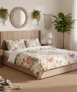 Pack Lit-coffre Magorial + Matelas Bedream 180x200cm Velours Taupe