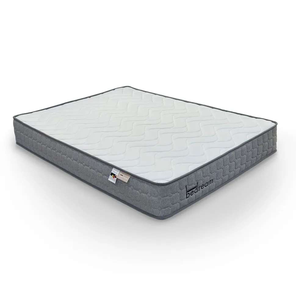 Pack Lit-coffre Songe + Matelas Bedream 140x190cm Tissu Beige