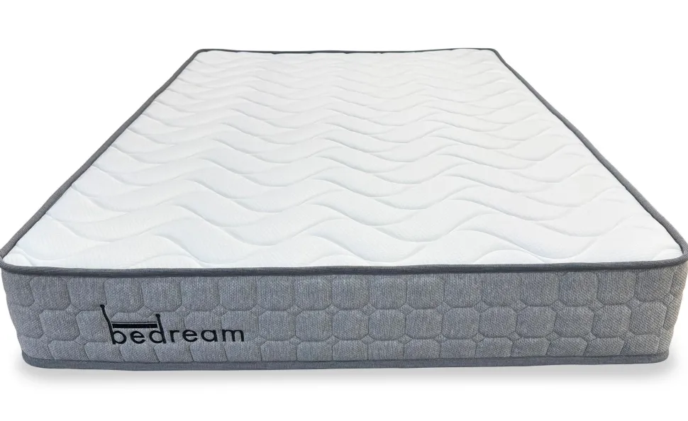 Pack Lit-coffre Songe + Matelas Bedream 140x190cm Tissu Beige